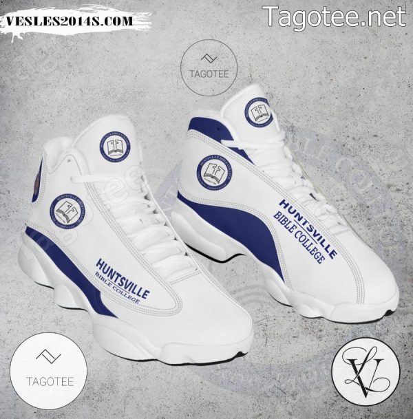 Huntsville Bible College Logo Air Jordan 13 Shoes