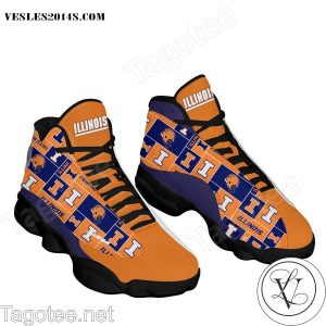 Illinois Fighting Illini Air Jordan 13 Shoes