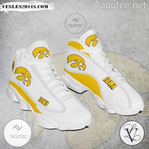 Iowa NCAA Logo Air Jordan 13 Shoes