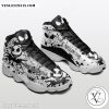 Jack Skellington Black White Air Jordan 13 Shoes