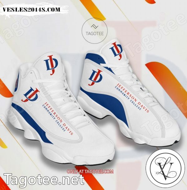 Jefferson Davis Community College Logo Air Jordan 13 Shoes