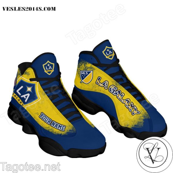 LA Galaxy Air Jordan 13 Shoes