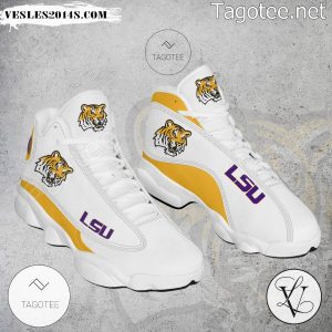 LSU Tigers NCAA Logo Air Jordan 13 Shoes