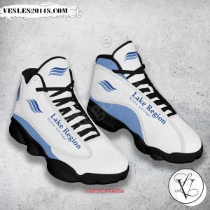 Lake Region State College Logo Air Jordan 13 Shoes