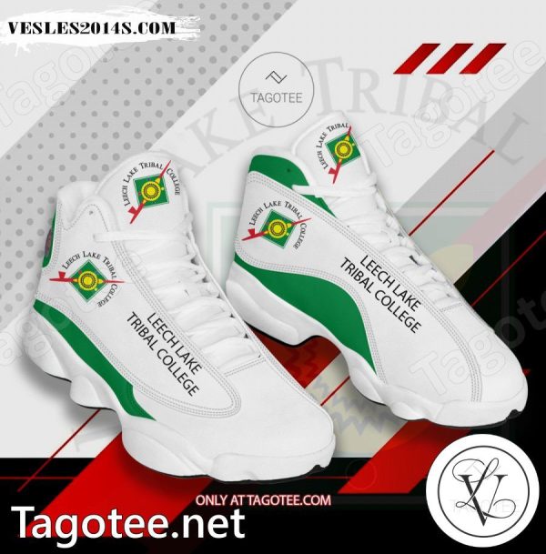 Leech Lake Tribal College Logo Air Jordan 13 Shoes