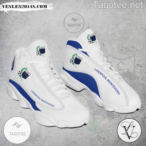 Liverpool FC Montevideo Logo Air Jordan 13 Shoes