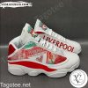 Liverpool Football Club White Air Jordan 13 Shoes