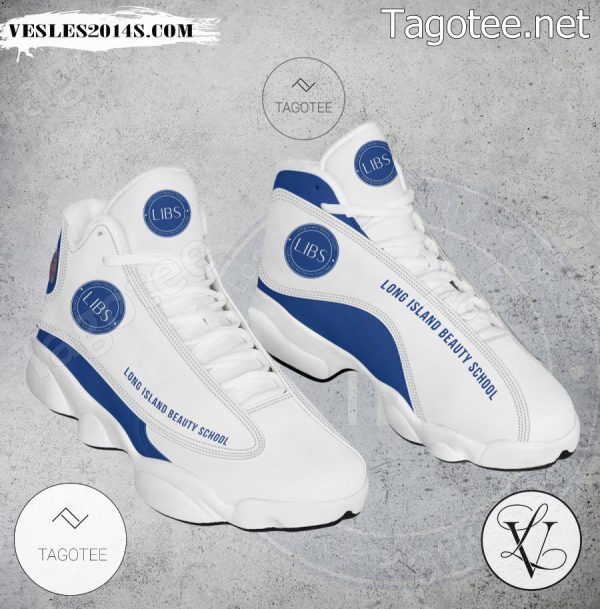 Long Island Beauty School Logo Air Jordan 13 Shoes