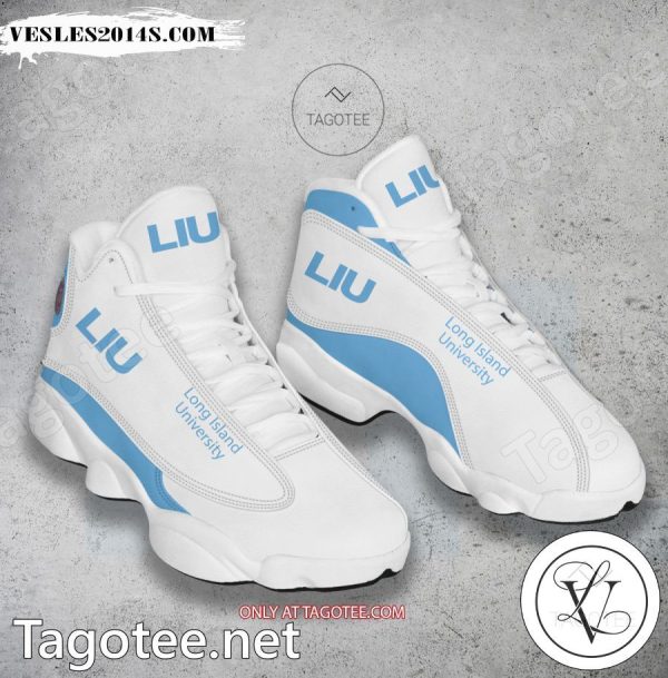 Long Island University Logo Air Jordan 13 Shoes