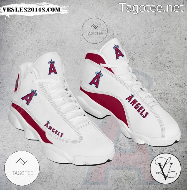 Los Angeles Angels Logo Air Jordan 13 Shoes