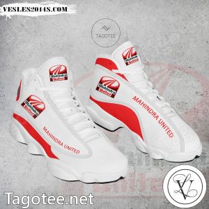 Mahindra United Logo Air Jordan 13 Shoes