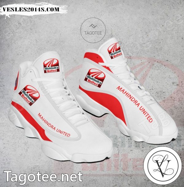 Mahindra United Logo Air Jordan 13 Shoes