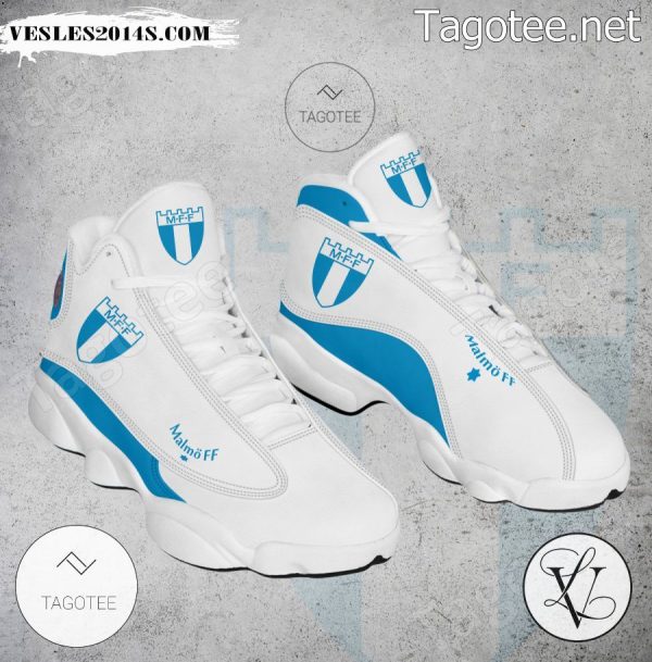 Malmo FF Logo Air Jordan 13 Shoes