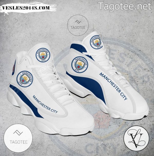 Manchester City Logo Air Jordan 13 Shoes