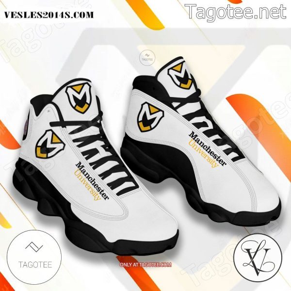 Manchester University Logo Air Jordan 13 Shoes