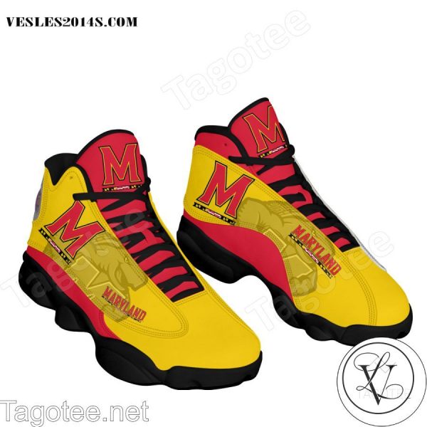 Maryland Terrapins Air Jordan 13 Shoes