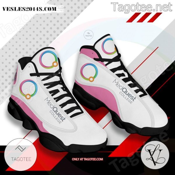 MedQuest College Logo Air Jordan 13 Shoes