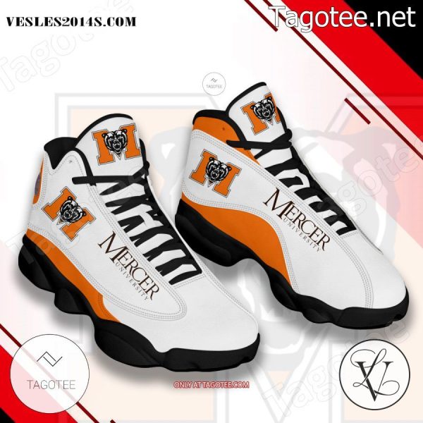 Mercer University Logo Air Jordan 13 Shoes