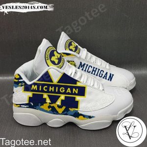 Michigan Wolverines Air Jordan 13 Shoes