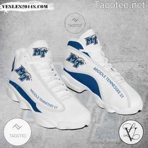 Middle Tennessee St NCAA Logo Air Jordan 13 Shoes