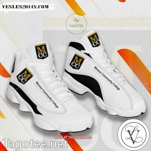 Monroe Community College Logo Air Jordan 13 Shoes