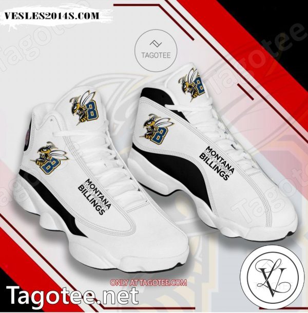 Montana State University Billings Logo Air Jordan 13 Shoes