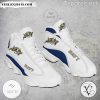 Navy Midshipmen NCAA Logo Air Jordan 13 Shoes