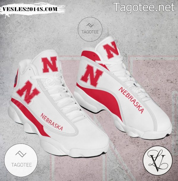 Nebraska NCAA Logo Air Jordan 13 Shoes