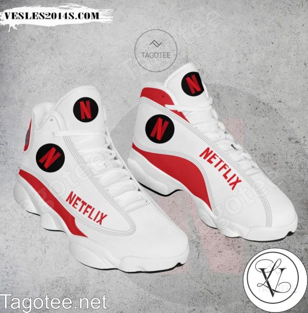 Netflix Logo Air Jordan 13 Shoes