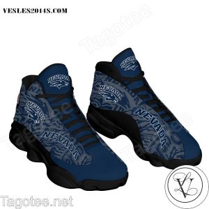 Nevada Wolf Pack Air Jordan 13 Shoes