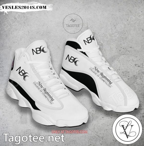 New Beginning College of Cosmetology Logo Air Jordan 13 Shoes