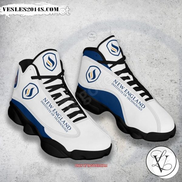 New England Institute of Technology Logo Air Jordan 13 Shoes