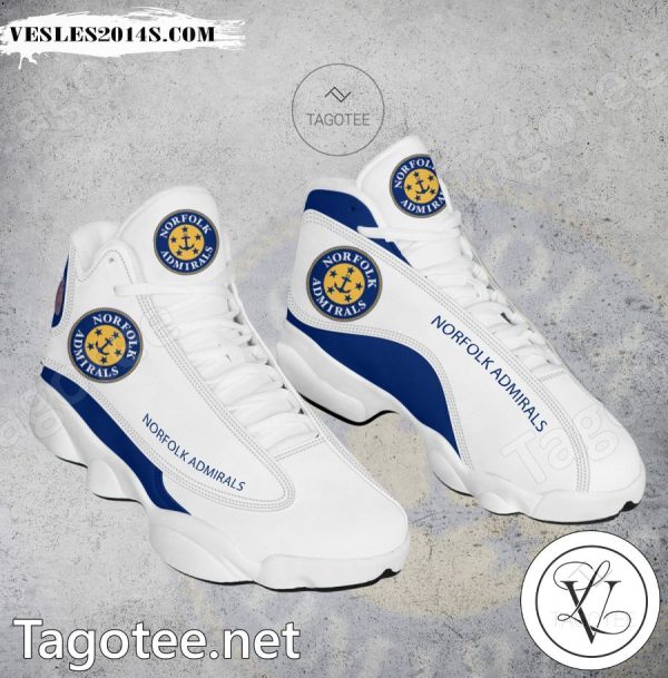 Norfolk Admirals Club Air Jordan 13 Shoes