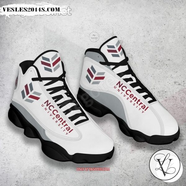 North Carolina Central University Logo Air Jordan 13 Shoes