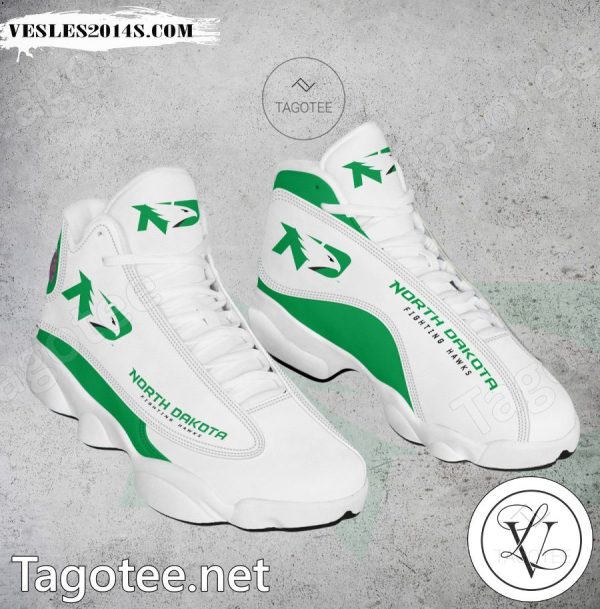 North Dakota Fighting Hawks Club Air Jordan 13 Shoes