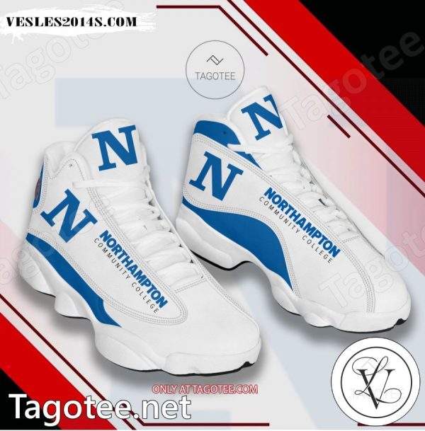 Northampton Community College Logo Air Jordan 13 Shoes