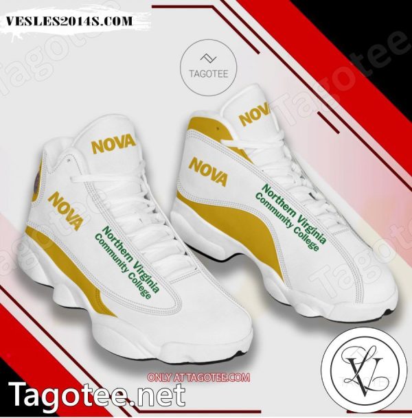 Northern Virginia Community College Logo Air Jordan 13 Shoes