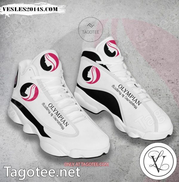 Olympian Academy of Cosmetology Logo Air Jordan 13 Shoes