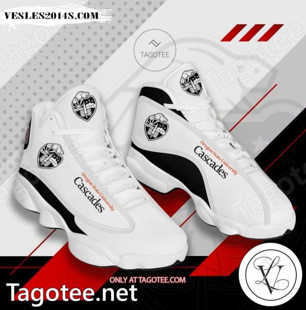 Oregon State University Cascades Campus Logo Air Jordan 13 Shoes