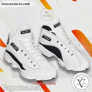 Paul Mitchell the School-Boise Logo Air Jordan 13 Shoes