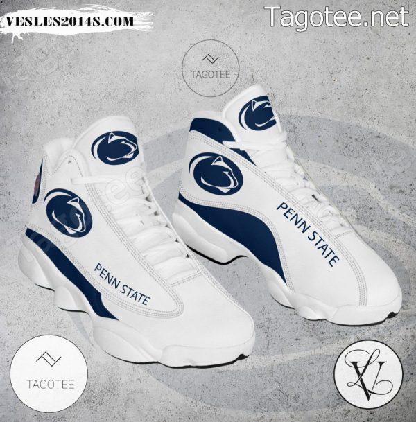 Penn State NCAA Logo Air Jordan 13 Shoes