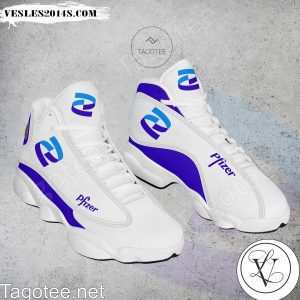 Pfizer Logo Air Jordan 13 Shoes