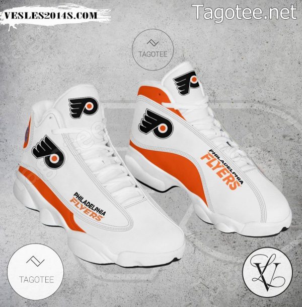 Philadelphia Flyers Logo Air Jordan 13 Shoes