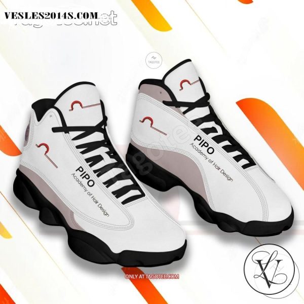 Pipo Academy of Hair Design Logo Air Jordan 13 Shoes