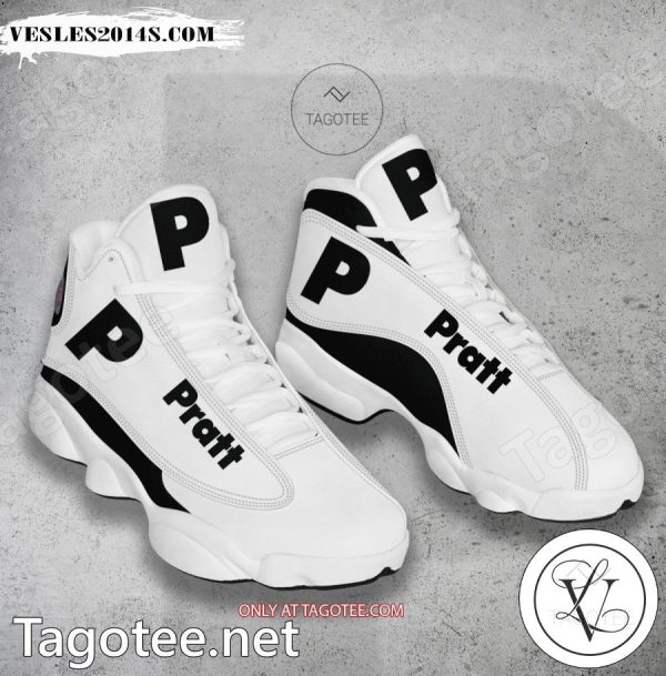 Pratt Institute Logo Air Jordan 13 Shoes