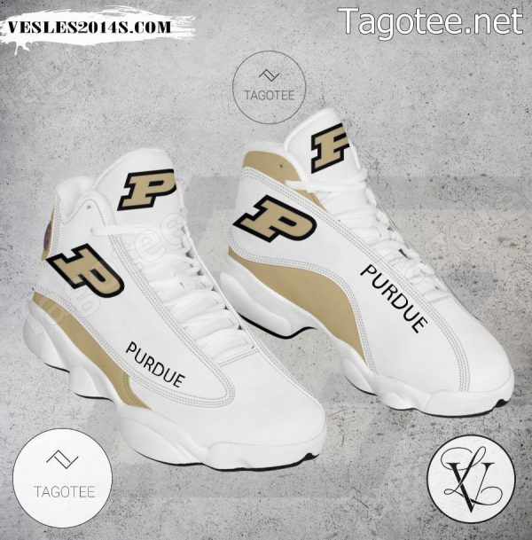 Purdue NCAA Logo Air Jordan 13 Shoes