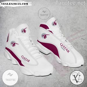 Qatar Airways Logo Air Jordan 13 Shoes