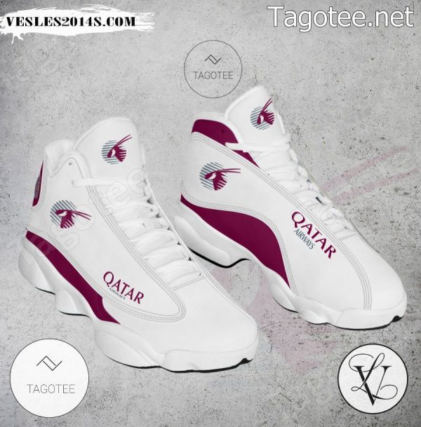 Qatar Airways Logo Air Jordan 13 Shoes