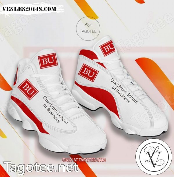 Questrom School of Business Logo Air Jordan 13 Shoes