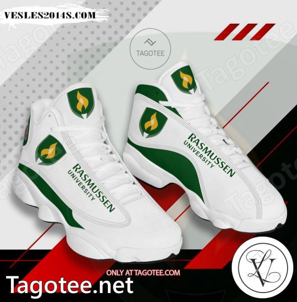 Rasmussen University Logo Air Jordan 13 Shoes